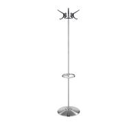 KARTELL portemanteau HANGER (Noir - Acier brossé et polycarbonate)