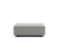 KARTELL pouf PLASTICS DUO TECH FABRIC (Gris - Faux cuir)