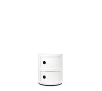 Kartell - système d'éléments modulables Componibili 4966, blanc