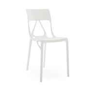 KARTELL set de 2 chaises AI LITE - THE FIRST CHAIR CREATED BY A.I. (Blanc - Polymère thermoplastique recyclé à 100%)