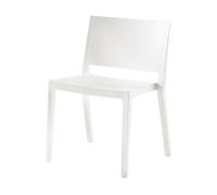 KARTELL set de 2 chaises LIZZ MAT (Blanc Opaque - technopolymères)