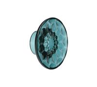 KARTELL set de 2 portemanteau muraux JELLIES COAT HANGERS Ø 13 cm (Bleu ciel - Technopolymère thermoplastique transparent)