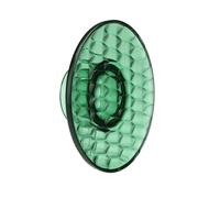 KARTELL set de 2 portemanteau muraux JELLIES COAT HANGERS Ø 19 cm (Vert - Technopolymère thermoplastique transparent)