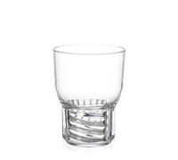 KARTELL set de 4 verres TRAMA (H 11 cm / Cristal - Technopolymère thermoplastique transparent)