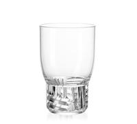 KARTELL set de 4 verres TRAMA (H 13 cm / Cristal - Technopolymère thermoplastique transparent)