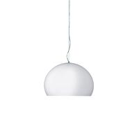 Kartell Small FL/Y Glossy Opaque Pendelleuchte, blanc