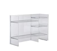 Kartell SOUND-RACK tablettes empilables, cristal