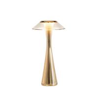 KARTELL lampe de table SPACE (Or - PMMA transparent et ABS métallisé)