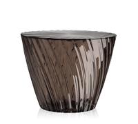 KARTELL table basse SPARKLE H 35 cm (Fumé - PMMA transparent)