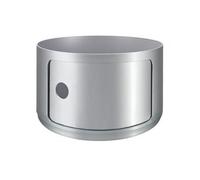 KARTELL table de chevet COMPONIBILI à un élément (Pas de couverture) (Silver H 23,50 cm - 4953 - ABS)