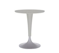 KARTELL table Dr. NA (Gris chaud - Plateau: SMC anti-rayures peint)
