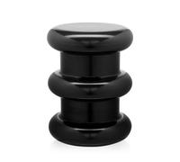 KARTELL tabouret PILASTRO (Noir - Technopolymère thermoplastique coloré dans la masse)