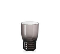 Kartell Trama Drink Lot de 4 verres à eau Fumée