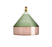 KARTELL rcipient TRULLO (vert sauge / rose - techno-polymres termoplastique)