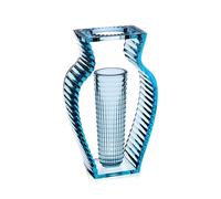 KARTELL vase I SHINE (Bleu - PMMA transparent)