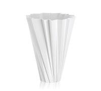 KARTELL vase SHANGHAI (Blanc brillant - Teinté dans la masse PMMA)