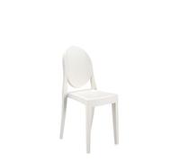 Kartell Chaise Victoria Ghost - blanc brillant