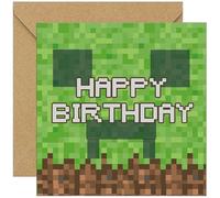 KARTEN 24 VERSAND Carte d'anniversaire Joueur Jeu vidéo Joueur Carte de félicitations pour anniversaire Level Up Game Jouer Garçon Gaming