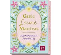 Kartenset: Gute-Laune-Mantras: Sonnenschein für jeden Tag | Inspirierende Achtsamkeitskarten in edler Box. 50 Impulse für mehr Glück und Lebensfreude im Alltag