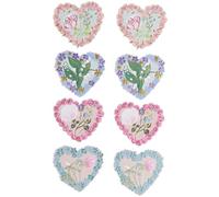 Kartenset La Vie en Rose, Herzen FSC MIX, 8 Karten, 8 Umschläge, B6
