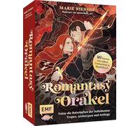Kartenset: Romantasy-Orakel | Nutze die Botschaften der beliebtesten Tropes, Archetypen und Settings: 40 Karten mit edlem Farbschnitt & Begleitbuch