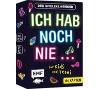 Kartenspiel: Ich Hab Noch nie ... - für Kids und Teens: Der Spieleklassiker mit über 60 Karten für Mädchen und Jungs Von 10-14 Jahren