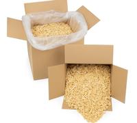 karton-billiger Carton-Bon marché | Copeaux de Bois 400 litres de copeaux de Bois Paillis pour Le Jardin Litière, Plates-Bandes surélevées, litière, copeaux de Bois