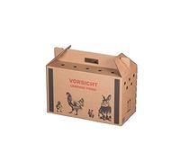 karton-billiger Lot de 10 cartons de transport pour animaux de compagnie - 3 tailles (M - 477 x 233 x 295 mm)