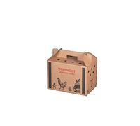 karton-billiger Lot de 10 cartons de transport pour animaux de compagnie - 3 tailles (S - 320 x 197 x 230 mm)