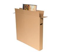 karton-billiger | Lot de 5 Boîtes en Carton Emballage Colis Photo - 900 x 120 x 800 mm