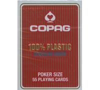 Karty do gry Copag 100% plastique Index régulier