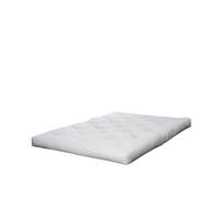 Matelas futon écru 16 cm coeur en fibre de coco 140x200