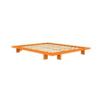 Karup Design Japan Cadre de Lit 160x200 Orange Solaire