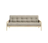 Karup Grab Canapé-lit en Pin Laqué Transparent/914 Lin