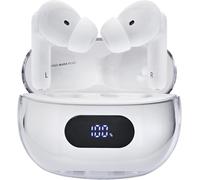 KARWL-Buds Plus Tws T312Ae Écouteurs Sans Fil Avec Réduction Active Du Bruit,Enc,Bluetooth Et Jusqu'À 25 Heures De Lecture De Musique,Blanc
