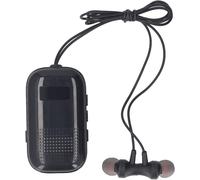 KARWL-Casque Sans Fil Rétractable,Écouteur Stéréo Bluetooth 5.4 Avec Antibruit,Écouteur À Clipser,Radio Fm,Lecteur Mp3,Oreillette Pour Camionneur D'Affaires Avec Clip Arrière