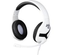 KARWL-Mythics Casque Gaming Filaire Nemesis Pour Ps5-Microphone 45°-Câble 1,5 M-Prise Jack 3,5 Mm-Blanc Et Noir