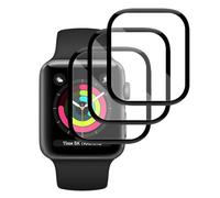 KARYLAX- 3 Pièces Protection d'écran en Verre Trempé, Dureté 9H 3D Couverture Complète pour Montre Apple Watch Series 3 (48mm)