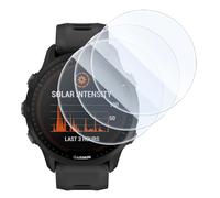 KARYLAX- 3 Pièces Protection d'écran en Verre Trempé, Dureté 9H, Protecteur Haute Qualité pour Montre Garmin Forerunner 255S