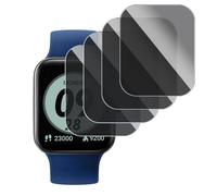 KARYLAX (4 pièces Protection d'écran Anti-Espion en Verre Fléxible, Anti-Rayures, Film Protecteur Confidentialité Privacy pour Montre Connectée Apple Watch Series 10 42mm(Pack x4)