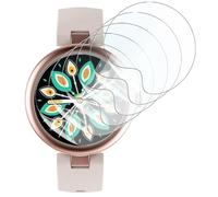 KARYLAX - 6 Pièces Film de Protection d'Écran Anti-rayure anti-traces Compatible pour SHANG WING Montre Connectée Femme Ronde Petite Montre 1,09 Pouces
