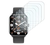 KARYLAX (6 pièces Protection Écran en Verre Flexible, dureté 9H Anti-rayures, Film Protecteur compatible pour Montre Connectée OOOUSE (1,7 Pouces)