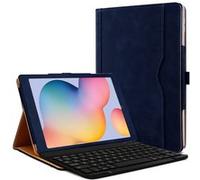 Karylax - Clavier AZERTY + Étui de Protection Bleu Foncé Compatible pour Samsung Galaxy Tab S6 Lite 2024 10,4 pouces Multicolore G