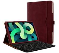 Karylax - Clavier AZERTY + Étui de Protection Bordeau pour Apple iPad (A16) 2025 11 Pouces