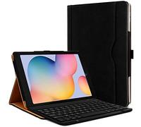 KARYLAX - Clavier AZERTY + Étui de Protection Noir Compatible pour Samsung Galaxy Tab S6 Lite 2024 10,4 Pouces