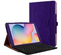 Karylax - Clavier AZERTY + Étui de Protection Violet Compatible pour Samsung Galaxy Tab S6 Lite 2024 10,4 pouces Multicolore G