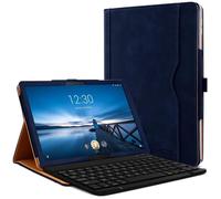 KARYLAX Clavier AZERTY + Étui Protection Bleu Foncé pour Lenovo Tab M10 HD (2e gen) TB-X306X 10,1""