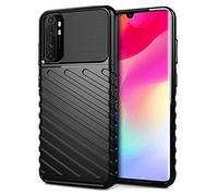 KARYLAX Coque de Protection Intégrale en Gel TPU, Coque Anti-Chocs Noir pour Xiaomi Mi Note 10 Lite