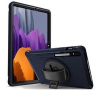 Karylax - Coque de Protection Intégrale et Support (Couleur Bleu Foncé) pour Samsung Galaxy Tab S7 SM-T870 (2020) Bleu Foncé G