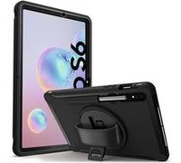 Karylax - Coque de Protection Intégrale et Support (Couleur Noir) pour Samsung Galaxy Tab S6 10.5 SM-T860 Noir G